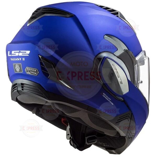 Ls2 Valıant 2 Mat Mavi Kask S