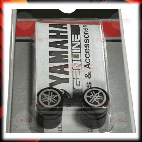 Yamaha Lastik Sibop Kapağı Düz Model Siyah 2'li