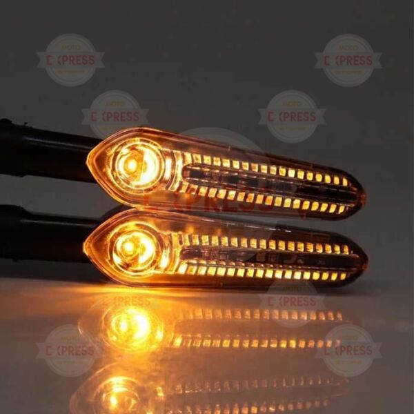 Universal Uyumlu Motosiklet 2'li Led Sağ-Sol Sinyal Lambası