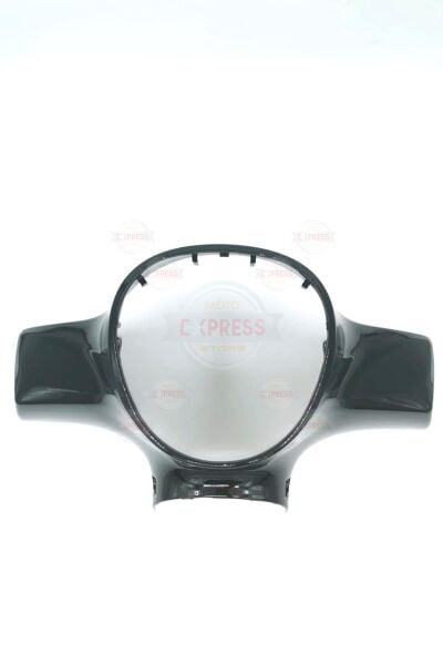 Sym Fiddle 3 125-200 Parlak Siyah Ön Far Çerçevesi Muhafazası Kafa Grenajı D1