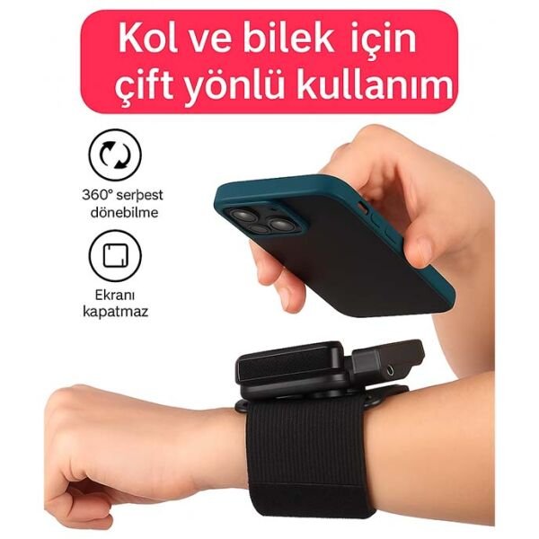 Spor Koşu ve Kol İçin Universal Telefon Tutucu Tutacağı