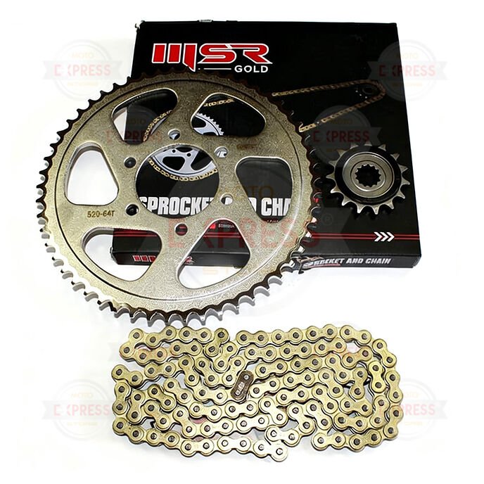 Cf Nk 400  15T-54T- 520Ho - 118 Bakla Zincir Dişliseti Msr Gold