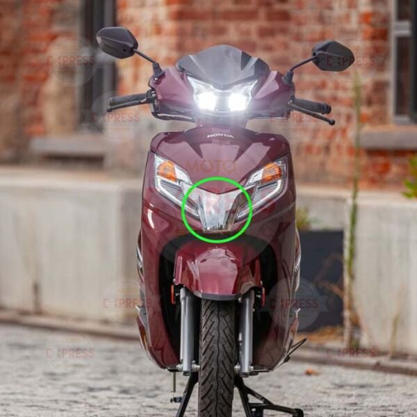 Honda Activa125 2023-2025 Ön Sinyal Altı Nikelajı Krom Orta Dekoratif Kapak A