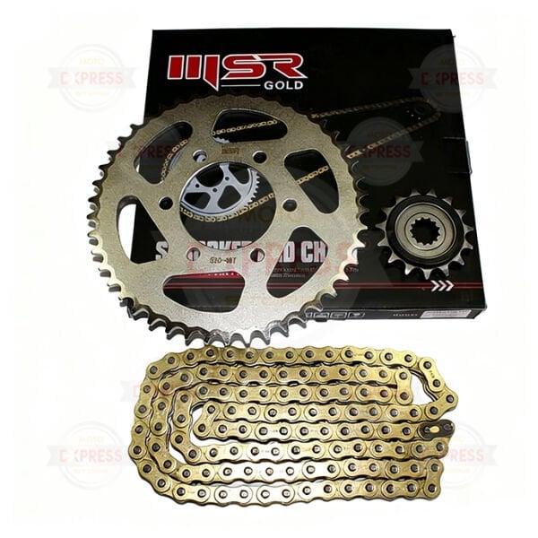 Cf Nk 650  15T-46T- 520Ho - 118 Bakla Zincir Dişliseti Msr Gold