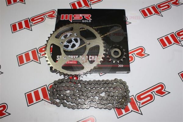 Suzuki Gw 250 14T-45T-520Ho 116 Zincir Dişli Setiseti Msr Gold
