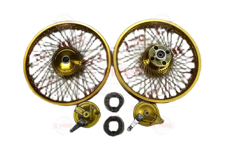 Gold Özel Cnc Alüm. Ön Arka Jant Komple Tk 18- 72 Tel