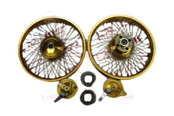 Gold Özel Cnc Alüm. Ön Arka Jant Komple Tk 18- 72 Tel