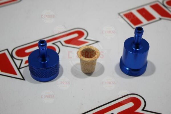 Moto Express CNC UNIVERSAL BENZİN FİLTRE MAVİ