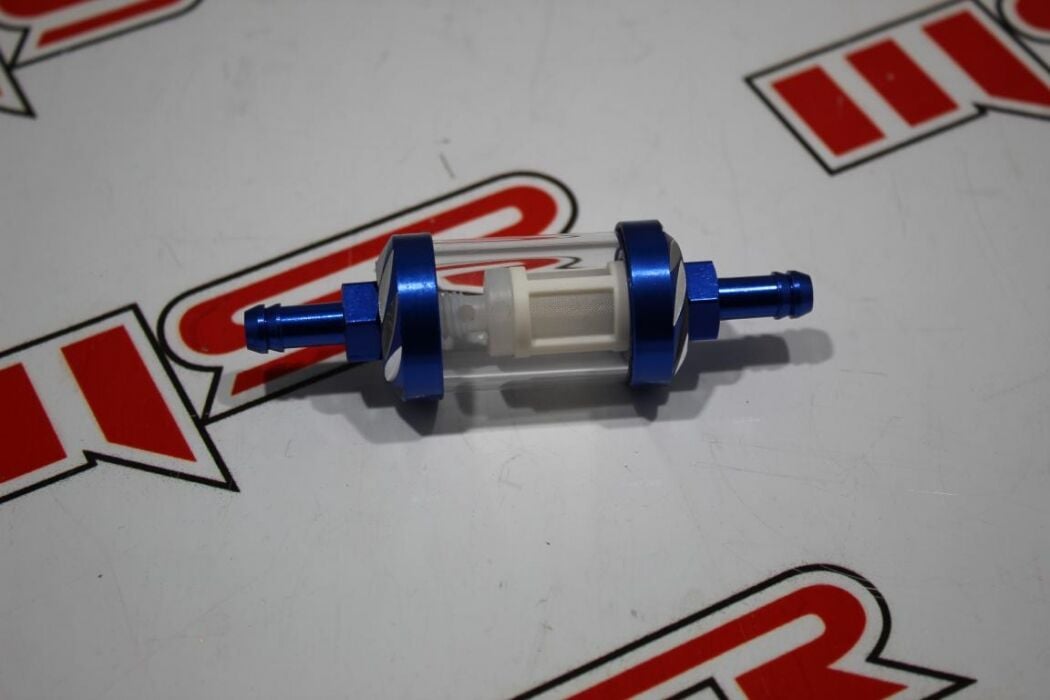 Moto Express CNC UNIVERSAL BENZİN FİLTRE MAVİ