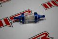 Moto Express CNC UNIVERSAL BENZİN FİLTRE MAVİ