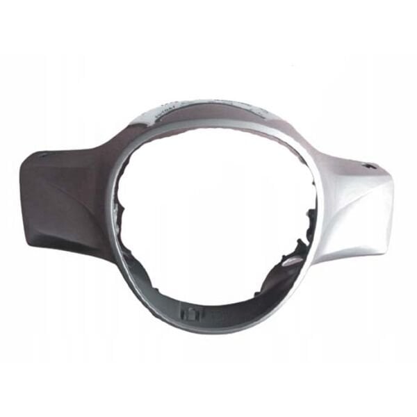 Sym Fiddle3 125-200 Gümüş Gri Ön Far Çerçevesi Muhafazası Kafa Grenajı D1