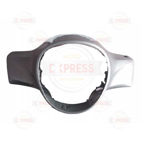 Sym Fiddle3 125-200 Gümüş Gri Ön Far Çerçevesi Muhafazası Kafa Grenajı D1