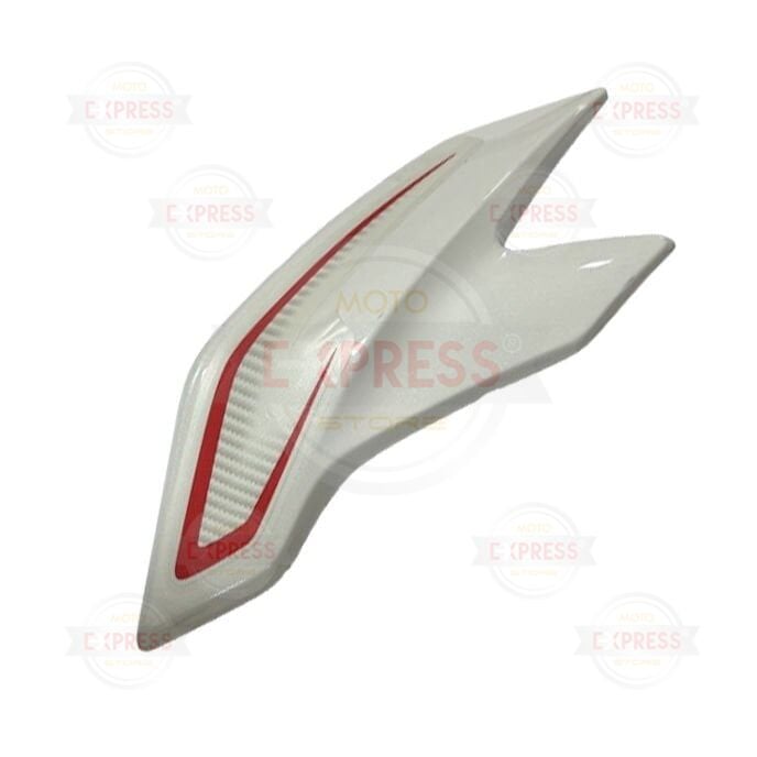 Tvs Apache RTR200 2024-2025 Sol Far Yanı Grenajı Paneli Beyaz-Kırmızı A