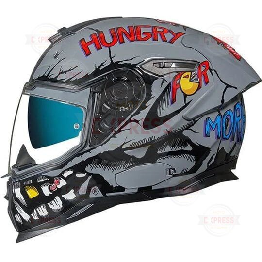 Nexx Sx.100R Hungry Mıles Nardo Gri Kask M