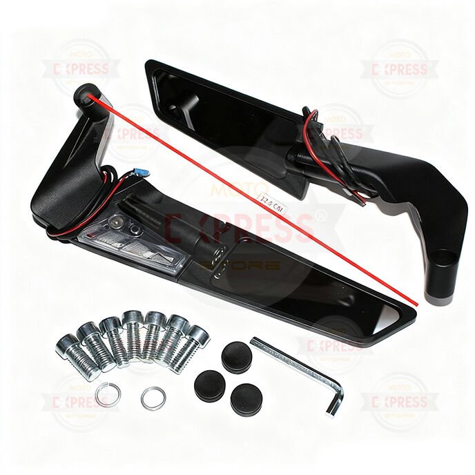 H2 Universal Ayna Led Sinyal Tek Cıvatalı