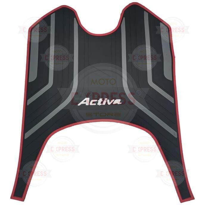 Honda Activa100 2002-2012 Gri Alt Basamak Lastik Kauçuk Renkli Paspas Aksesuar