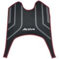 Honda Activa100 2002-2012 Gri Alt Basamak Lastik Kauçuk Renkli Paspas Aksesuar