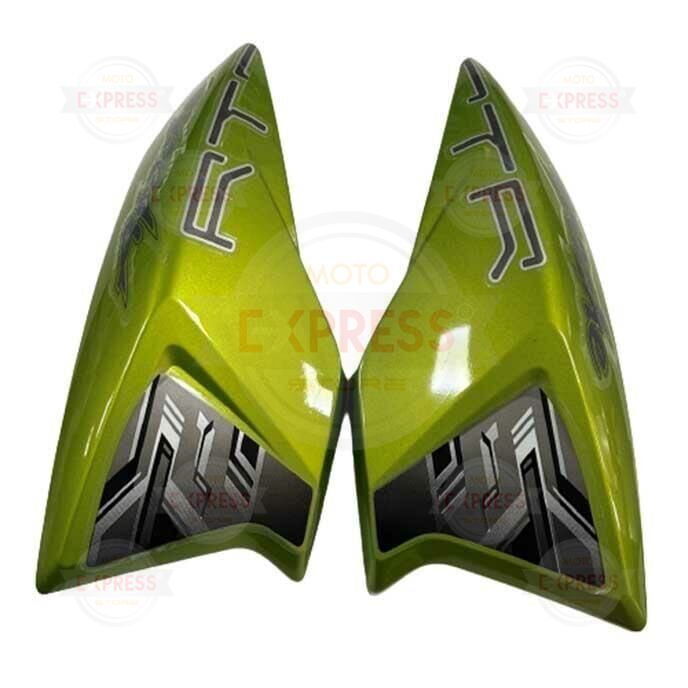 Tvs Apache RTR150 RTR180 2013-2016 Sağ Sol Depo Yanı Grenajı Yeşil-Gri Ys