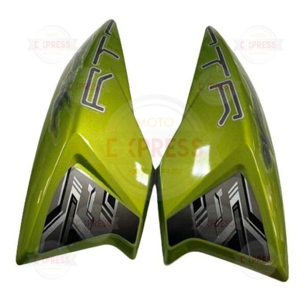 Tvs Apache RTR150 RTR180 2013-2016 Sağ Sol Depo Yanı Grenajı Yeşil-Gri Ys