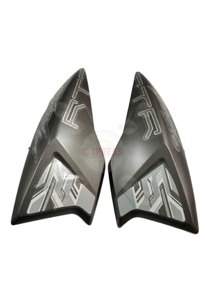 Tvs Apache RTR150 RTR180 2013-2016 Sağ Sol Depo Yanı Grenajı Füme-Gri Ys