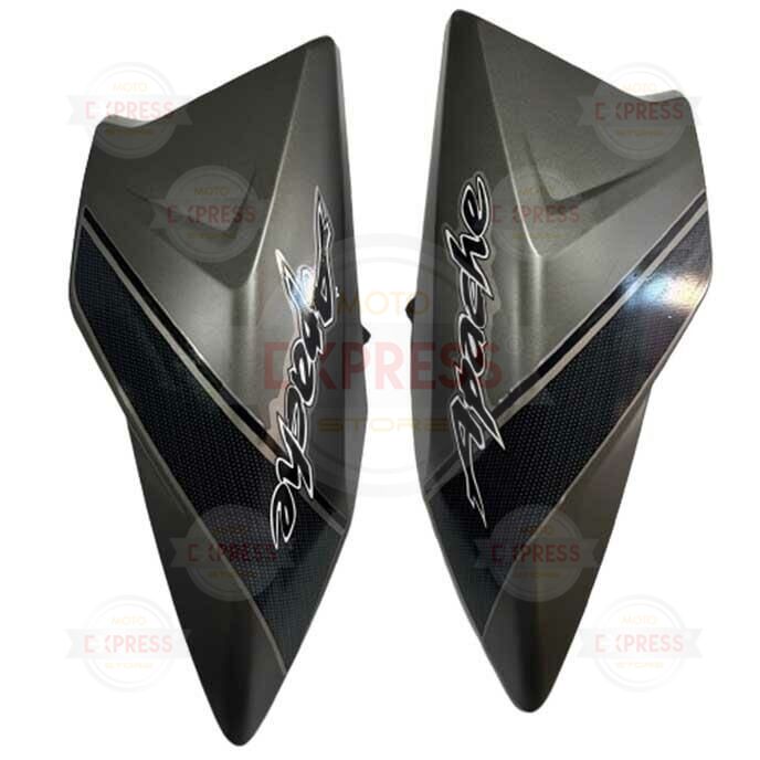 Tvs Apache RTR150 RTR180 2013-2016 Sağ Sol Depo Yanı Grenajı Füme-Gri