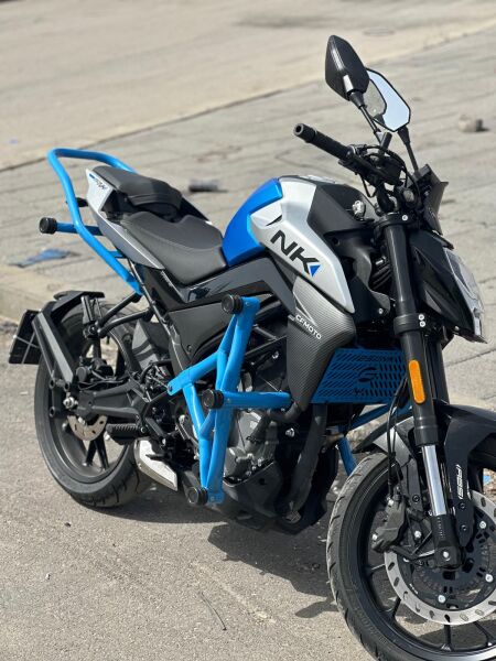 CF Moto Nk250 Ön Koruma Demiri 2018-2025 Mavi