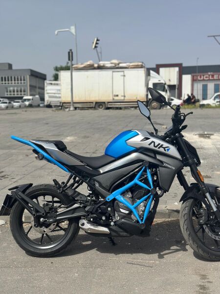 CF Moto Nk250 Ön Koruma Demiri 2018-2025 Mavi