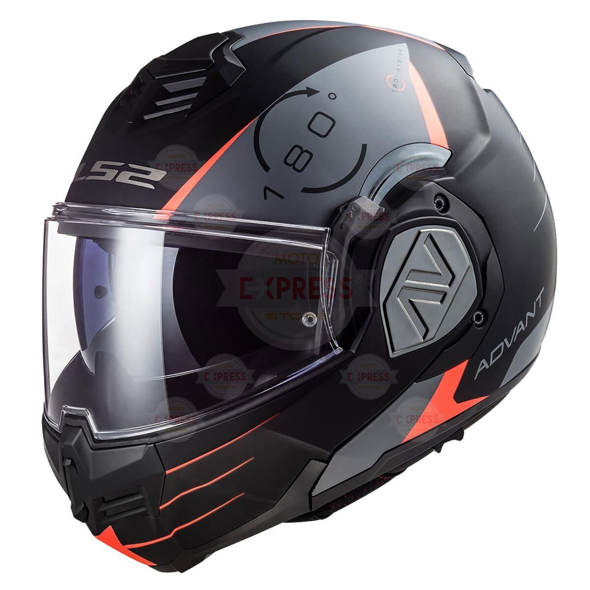 Ls2 Advant Codex Mat Siyah-Tıtanıum Kask S