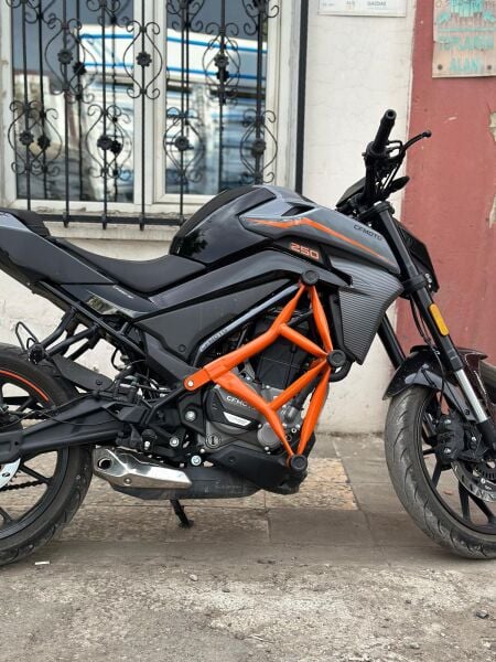 CF Moto Nk250 Ön Koruma Demiri 2018-2025 Turuncu