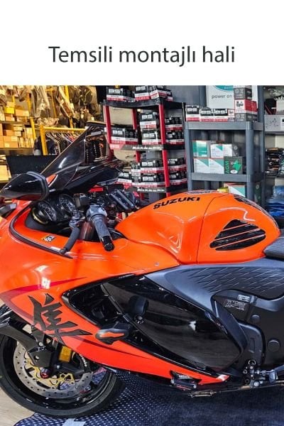 Suzuki GSX-R 1300 Hayabusa Gen3 2021-2024 Uyumlu Motor Koruma Takozu