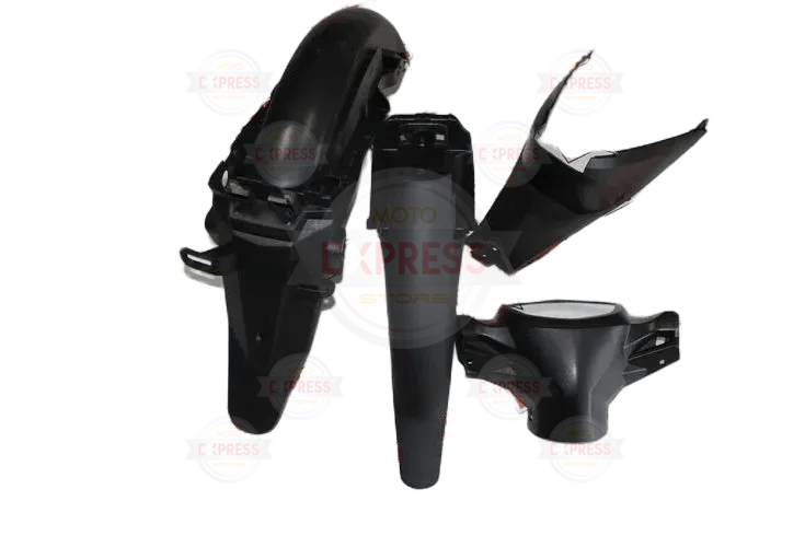 Crypton 4 Lü Siyah Set C8