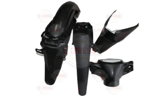 Crypton 4 Lü Siyah Set C8