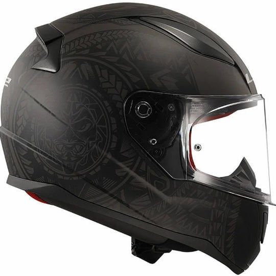 LS2 RAPID TAKAROA MAT SİYAH KASK