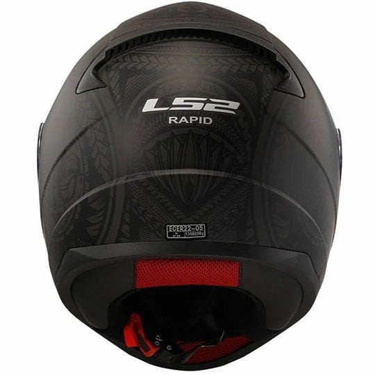 LS2 RAPID TAKAROA MAT SİYAH KASK