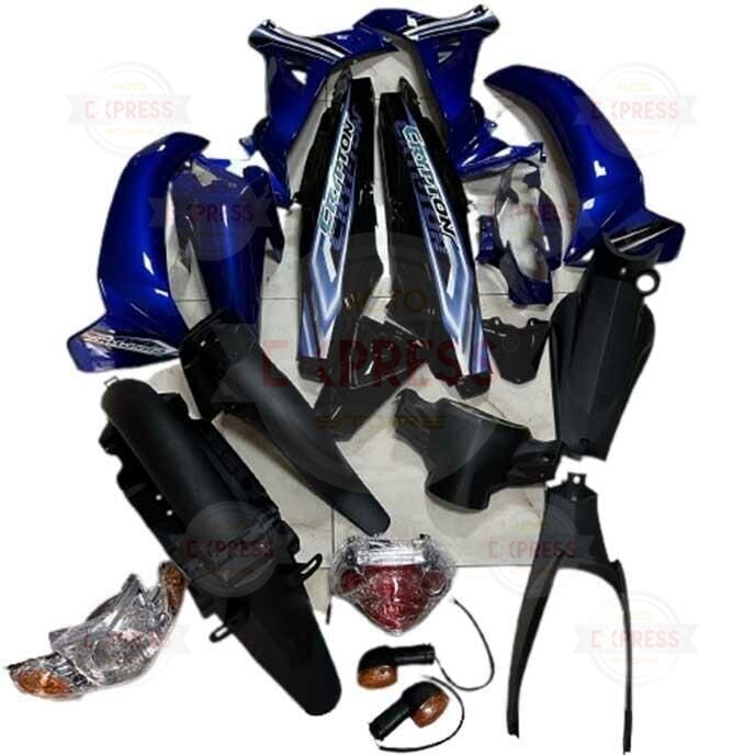 Yamaha Crypton C8 Mavi Komple Grenaj Kaporta Seti Cs