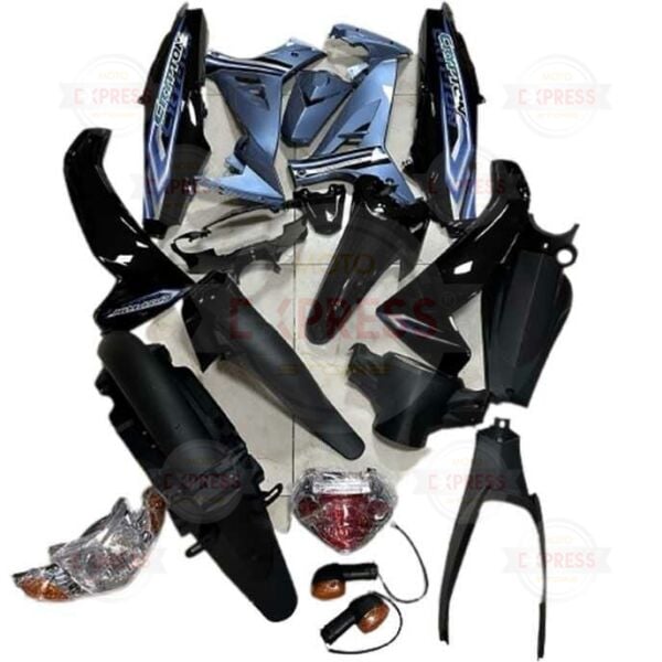 Yamaha Crypton C8 Siyah Komple Grenaj Kaporta Seti Cs