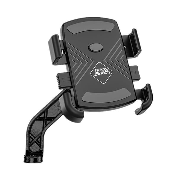 Nukrotech GKN53 Ayna Dibi Bağlantılı Motosiklet Telefon Tutucusu