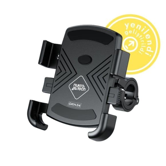 Nukrotech GKN54 Gidon Bağlantılı Motosiklet Telefon Tutucusu