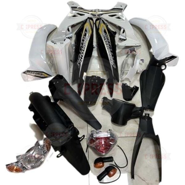 Yamaha Crypton C8 Beyaz Komple Grenaj Kaporta Seti Cs