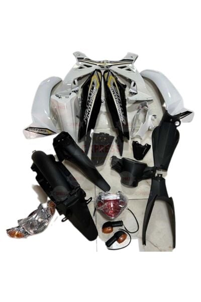 Yamaha Crypton C8 Beyaz Komple Grenaj Kaporta Seti Cs