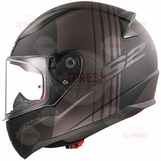Ls2 Rapıd Multıply Mat Siyah-Gri Kask XL