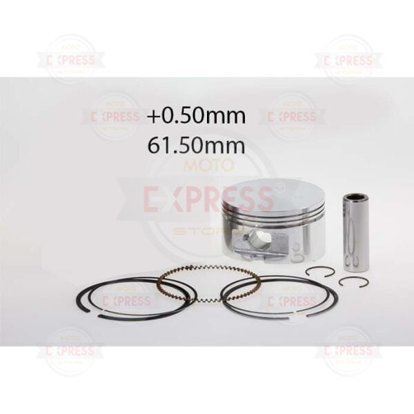 0.50Mm 61.50Mm Sym Hd200 Hd2 Efi 200 Piston Segman Kit D1