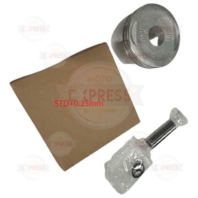 0.25mm Honda Spacy Alpha 110 50.25mm Piston Segman Kit Seti Cs