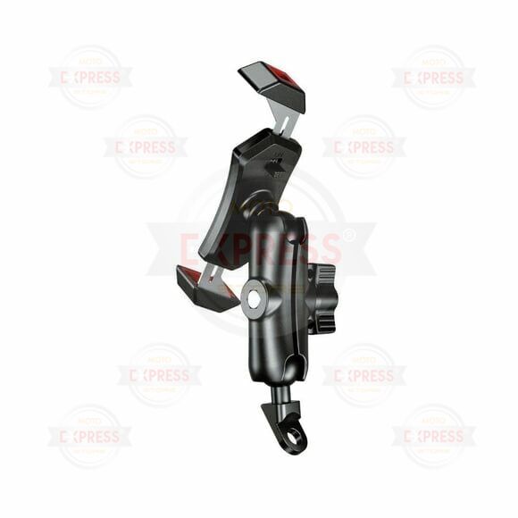 Nukrotech MLS-53 Mafsallı Ayna Bağlantılı Motosiklet Telefon Tutucusu