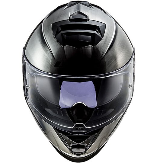 LS2 STORM 2 JEANS TITANIUM KASK