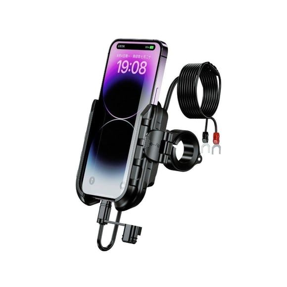 Nukrotech MR PLUS TYPE C Şarjlı Motosiklet Telefon Tutucusu