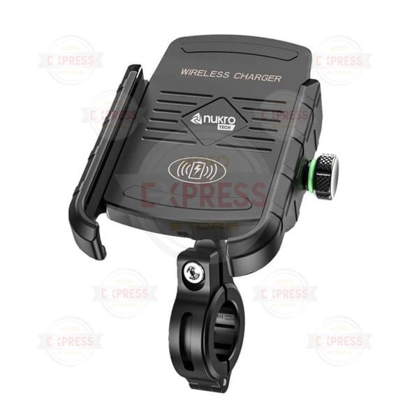 Nukrotech SF Wireless Şarjlı Motosiklet Telefon Tutucusu