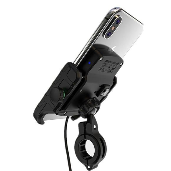 Nukrotech SF Wireless Şarjlı Motosiklet Telefon Tutucusu