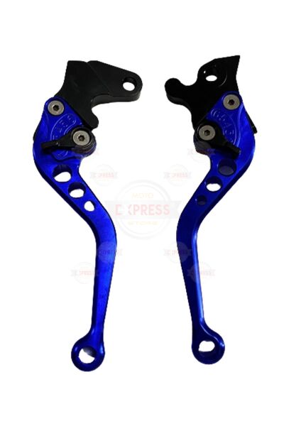 Yamaha YBR125 ESD 2009-2017 Spor Fren Debriyaj Kolu Maneti Mavi