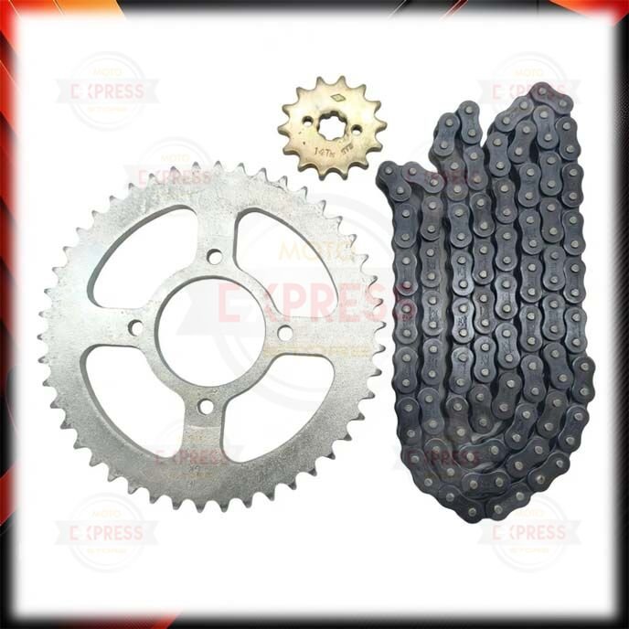 Tvs Raider 125 Ön Arka Dişli Zincir Seti Kit